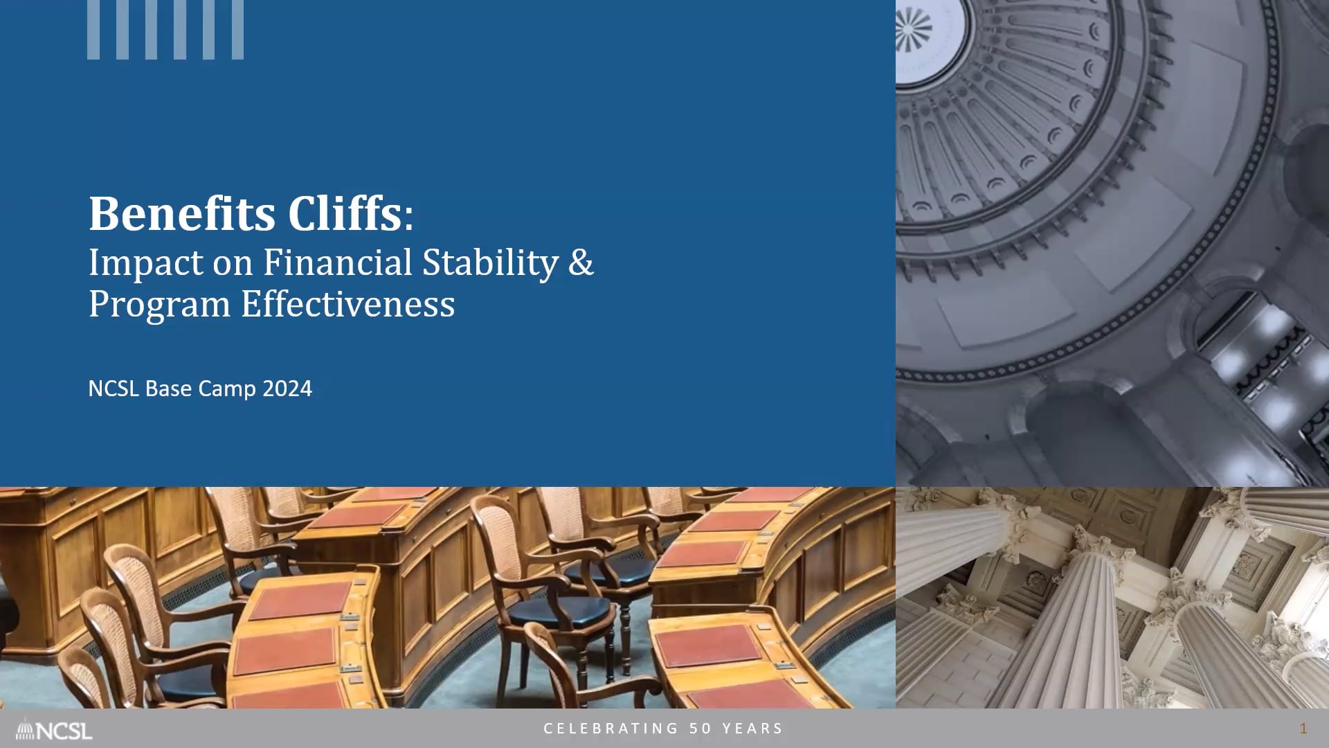 Benefits Cliffs: Impact on Financial Stability and Program Effectiveness - NCSL Video Resource ...